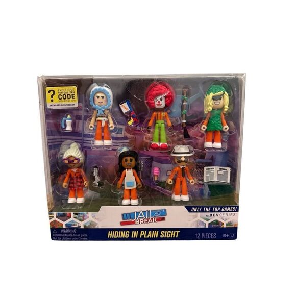 Brand New DevSeries Jailbreak Hiding in Plain Sight Multipack Action Figures - Picture 1 of 1